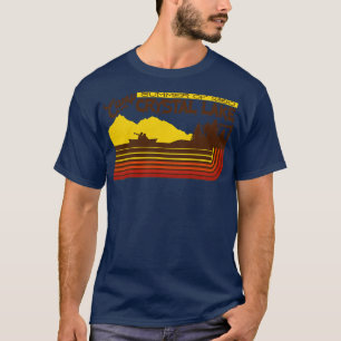 Camp Crystal Lake Vintage 70s Travel Souvenir T-Shirt