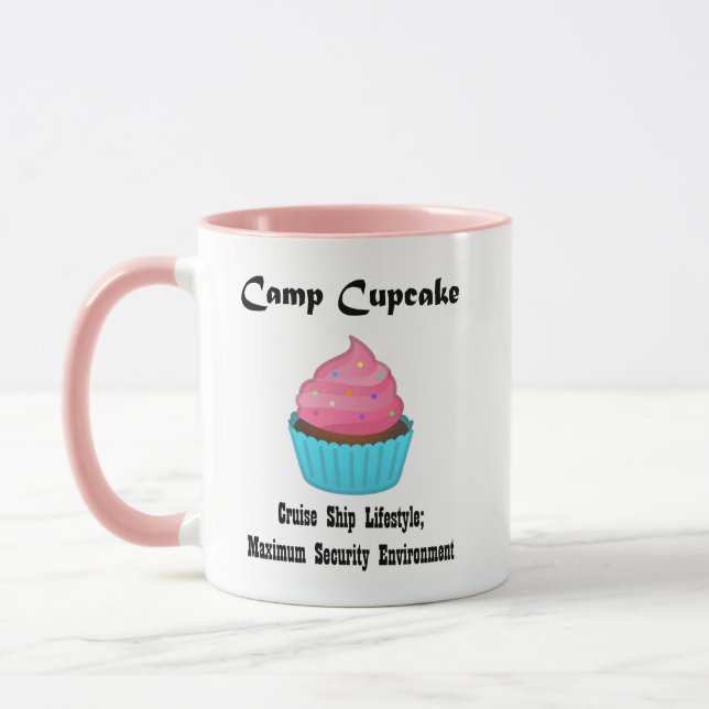 Camp Cupcake Mug (Left)