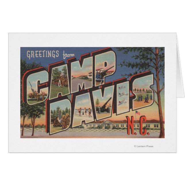Camp Davis, Caroline du Nord - Scènes de grandes l (Devant horizontal)