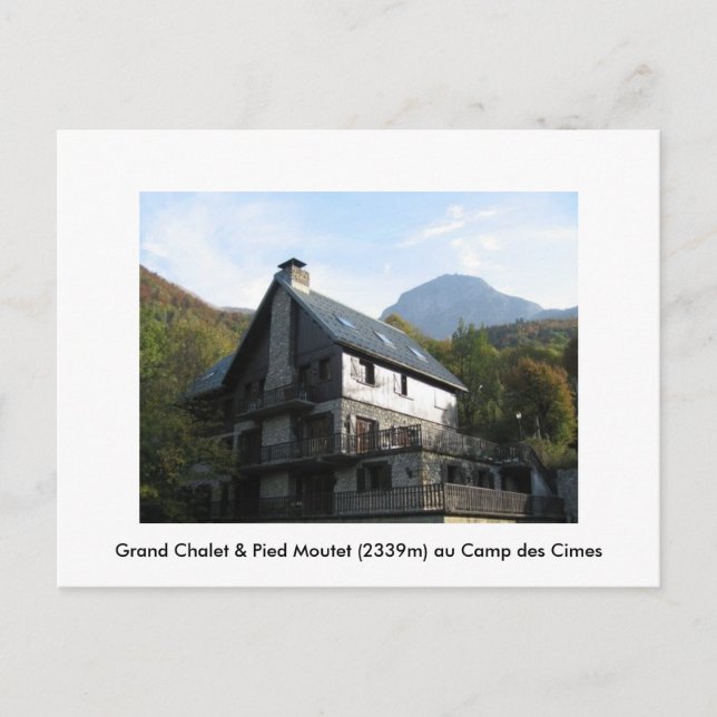 Camp des Cimes Postcard (Front)