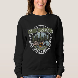 Camp Director Squad scouting summer camp staff Cam Sweatshirt