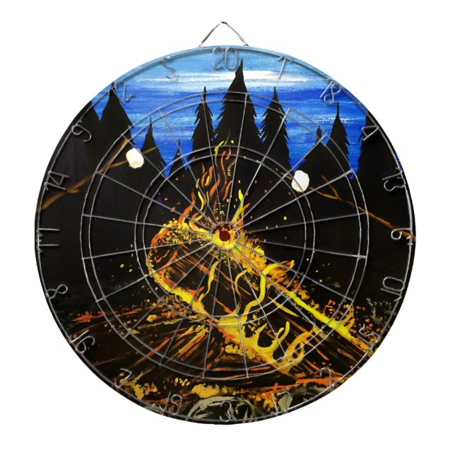 Camp Fire Dartboard (Front)