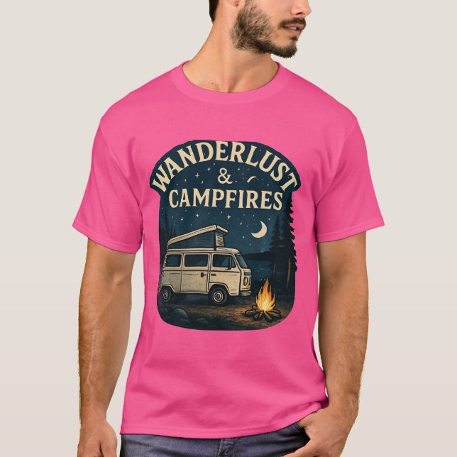 camp fire T shirt (Front)
