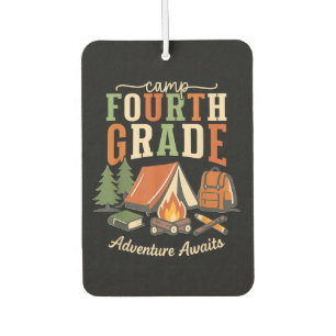 Camp Fourth Grade Adventure Awaits 4th Grade Air Freshener