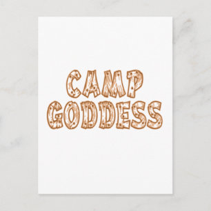 Camp Goddess Postcard