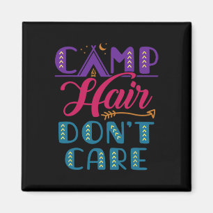 Camp Hair Don't Care Sleepaway Camp Cute Glamper C Magnet