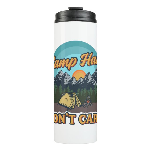Camp hair don't care thermal tumbler (Front)