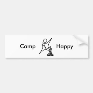 Camp Happy 01, Bumper Sticker