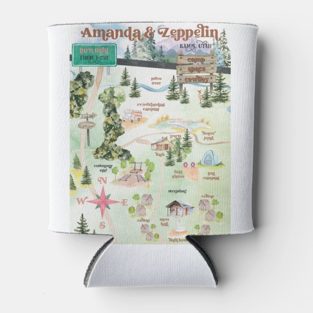 camp koozie (Front)