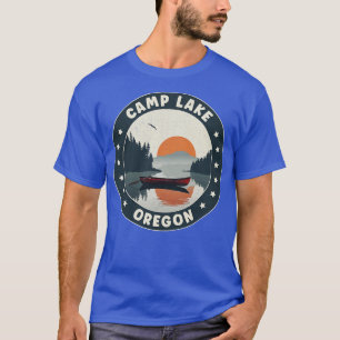 Camp Lake Oregon Sunset T-Shirt