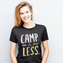 Camp Less More Handwritten Catchy