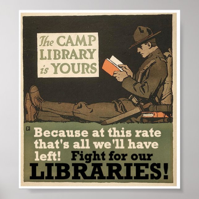 Camp libraries poster (Front)