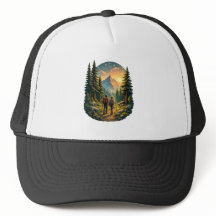 Camp Life Feels Right – Trail Foam Hat USA