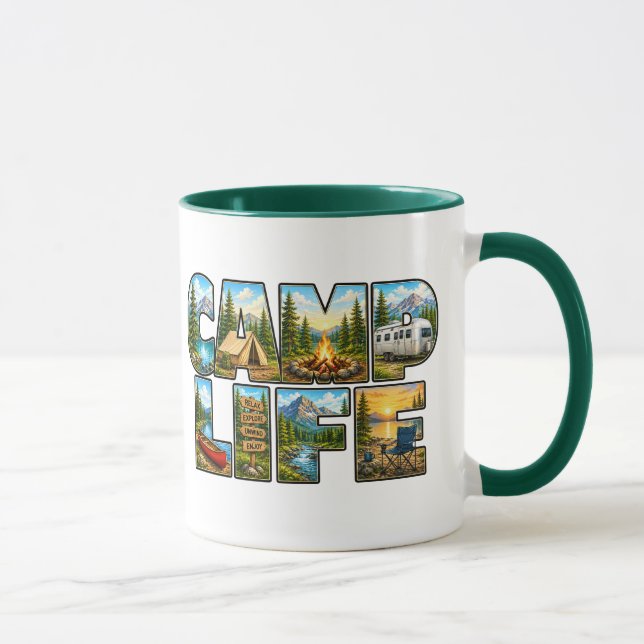 Camp Life Mug (Right)