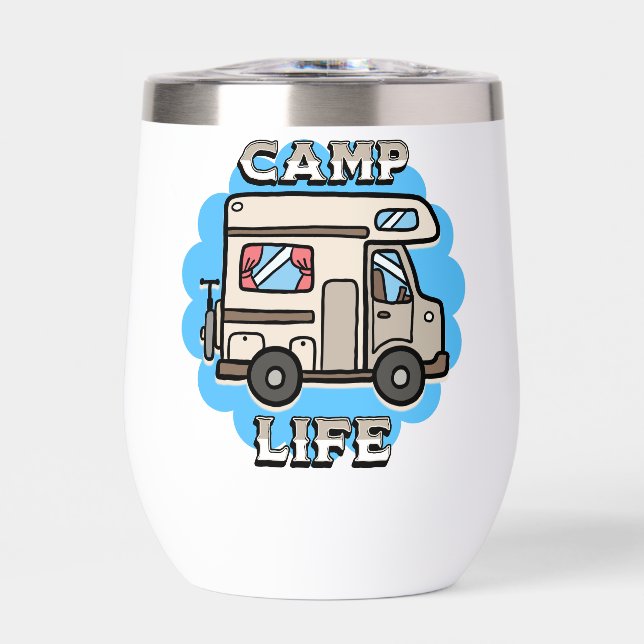 Camp Life | Retro Camper Personalized (Front)