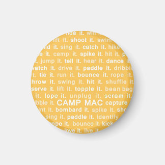 Camp Mac Magnet (Yellow Do It)