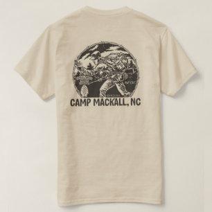 'Camp Mackall' - triple canopy - back T-Shirt