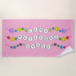 Camp Mataponi Beach Towel