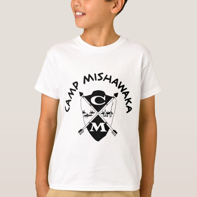 Camp Mishawaka Classic Crest T-Shirt (Front)