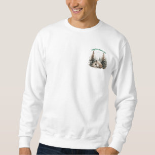 Camp More, Worry Less – Tent Art in the Woods Sweatshirt