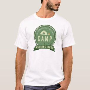 CAMP MORNING WOOD White T-Shirt