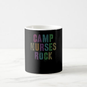 Camp Nurses Rocks Camping Medical Squad Medic Nur Coffee Mug