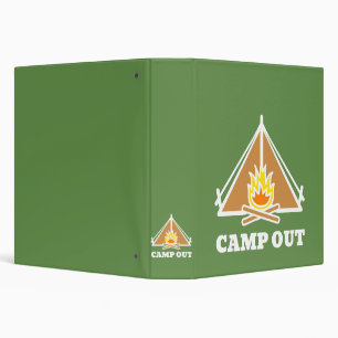 Camp out binder