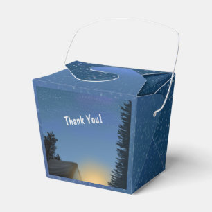 Camp Out Starry Night Favor Box