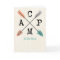 Camp Personalize Name Arrows on Wood Pattern