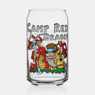 Camp Red Dragon 2025 B.A.T. Can Glass