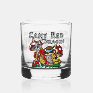 Camp Red Dragon 2025 B.A.T. Rocks Glass