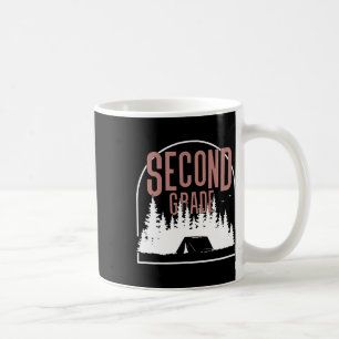 Camp Second Grade Camping Teacher 2nd Grade Back T Coffee Mug