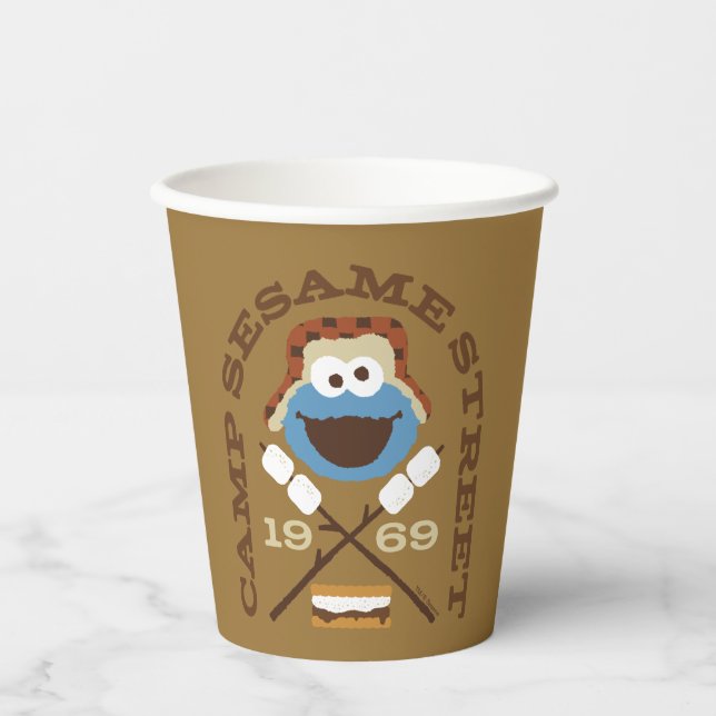 Camp Sesame Street 1969 Paper Cups (Front)