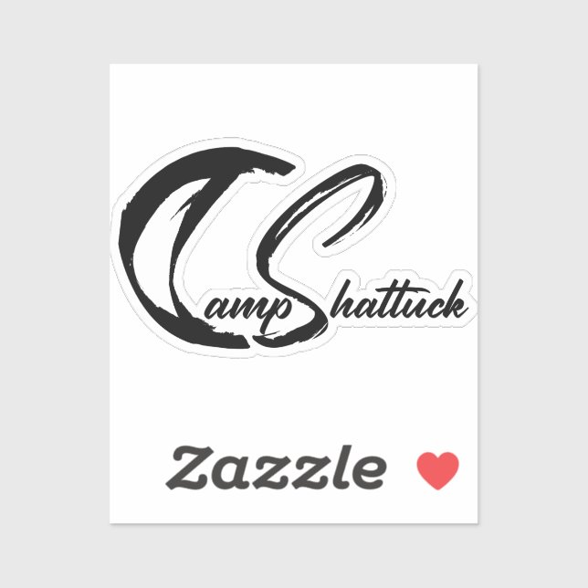 Camp Shattuck - Sticker en vinyle (Feuille)