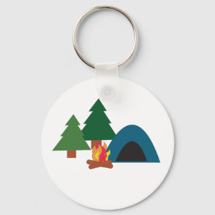 Camp Site Keychain