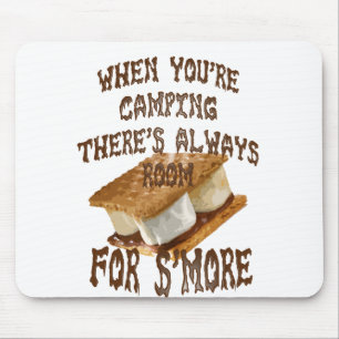 Camp Smores Mouse Pad