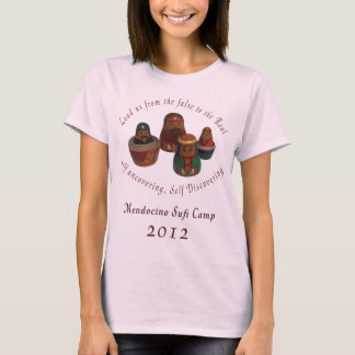 Camp soufi Mendocino 2012 T-shirt bio féminin