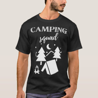 Camp Squad shirt, Camping , Camper bff couple s d T-Shirt
