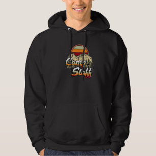 Camp Staff Outdoor Sunset Summer Camping Camper Hoodie