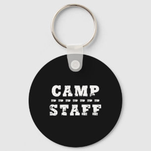 Camp Staff Summer Camp Staff Camping Keychain