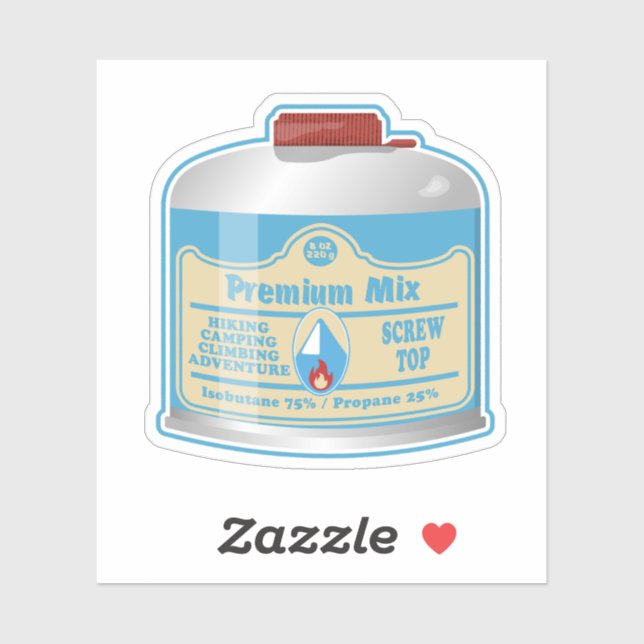 Camp stove fuel canistier propane isobutane (Sheet)