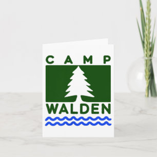 Camp Walden, Summer Camp Girls, Girls Summer Camp  Card