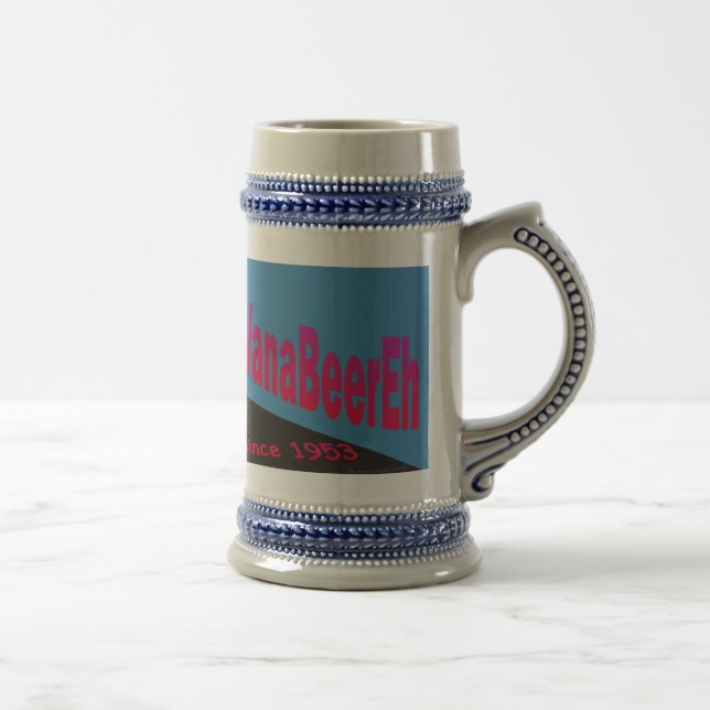 Camp WanaBeerEh Beer Stein (Right)