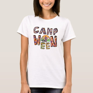 Camp Ween Halloween Camper Design T-Shirt