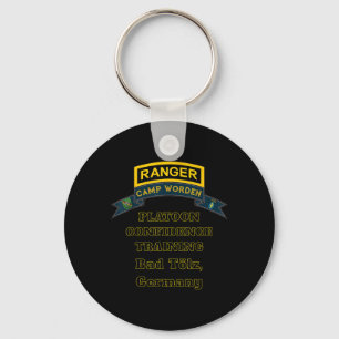 Camp Worden Platoon Confidence Training Dark Colou Keychain
