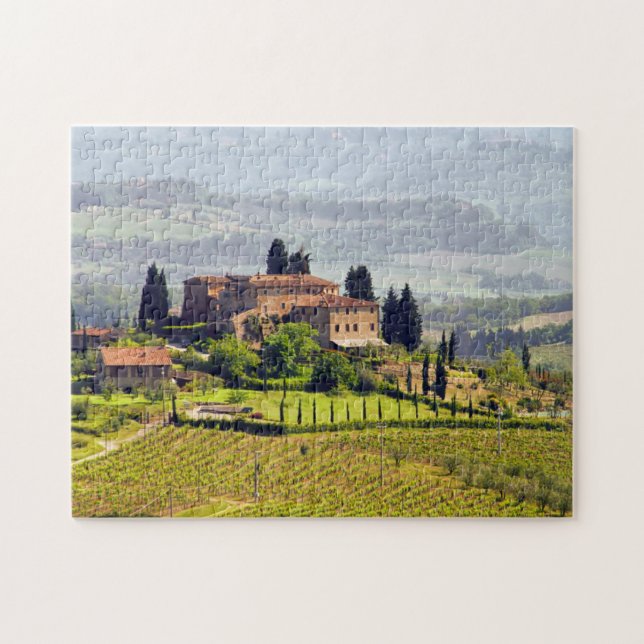 Campagne des vins toscanes Puzzle (Horizontal)