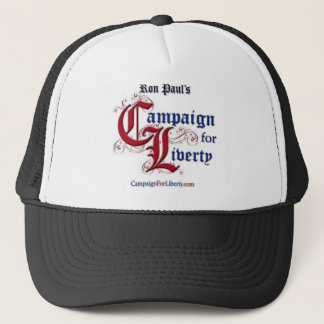 Campagne pour le casquette RON PAUL de liberté