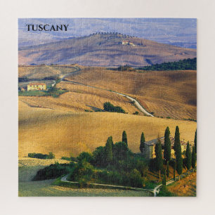Campagne toscane, Toscane Italie Jigsaw Puzzle