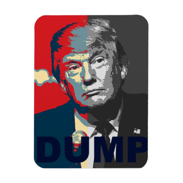 Campagne Trump | Le Magnet anti Donald Trump (Vertical)