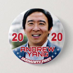 campaign button - Presidential hopeful Andrew Yang